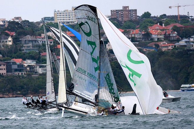 21 october 2012 090 - AEG 3-Buoys Challenge, Race 2 © Frank Quealey /Australian 18 Footers League http://www.18footers.com.au